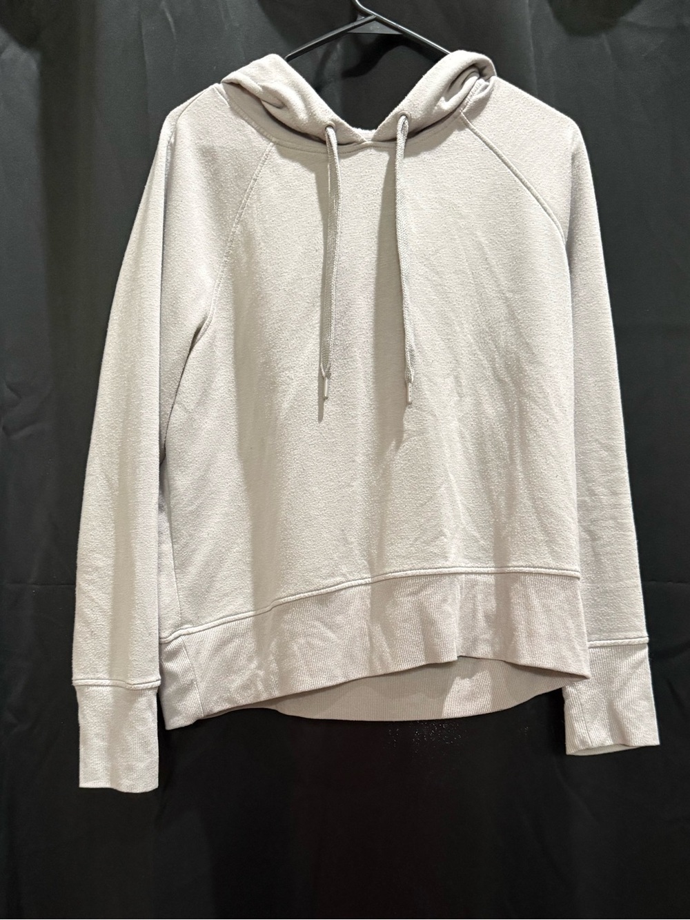 90 Degree By Reflex Light Gray Pullover Hoodie